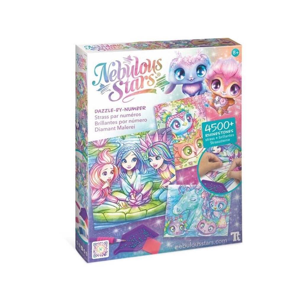Nebulous Stars Neblous stars Dazzle-By-Number Regnbue