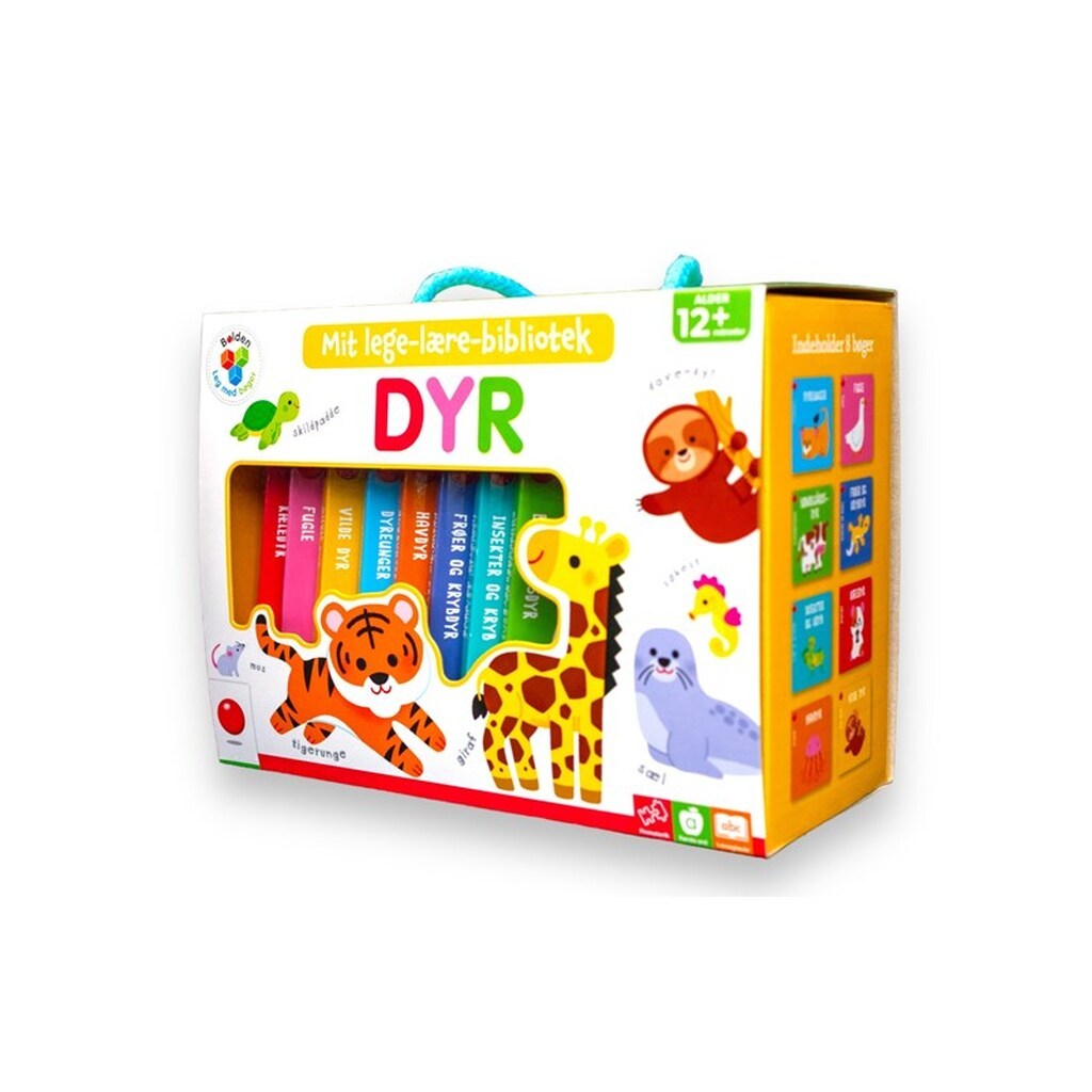 Mit lege-lære bibliotek: Dyr - Børnebog