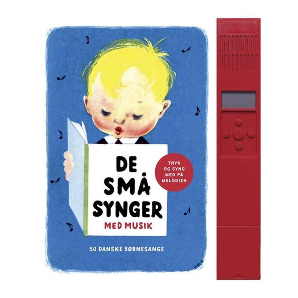 De små synger med musik - Børnebog - Hardcover