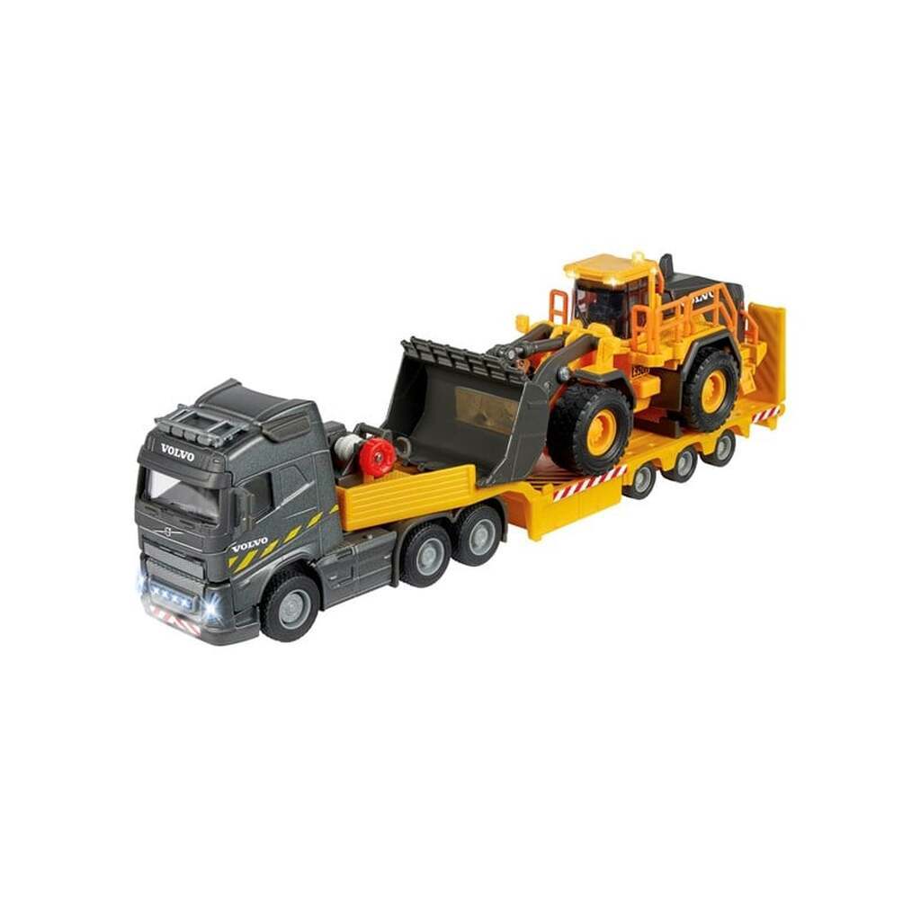 Majorette Grand Series - Volvo FH-16 Lastbil med L350H Hjullæsser