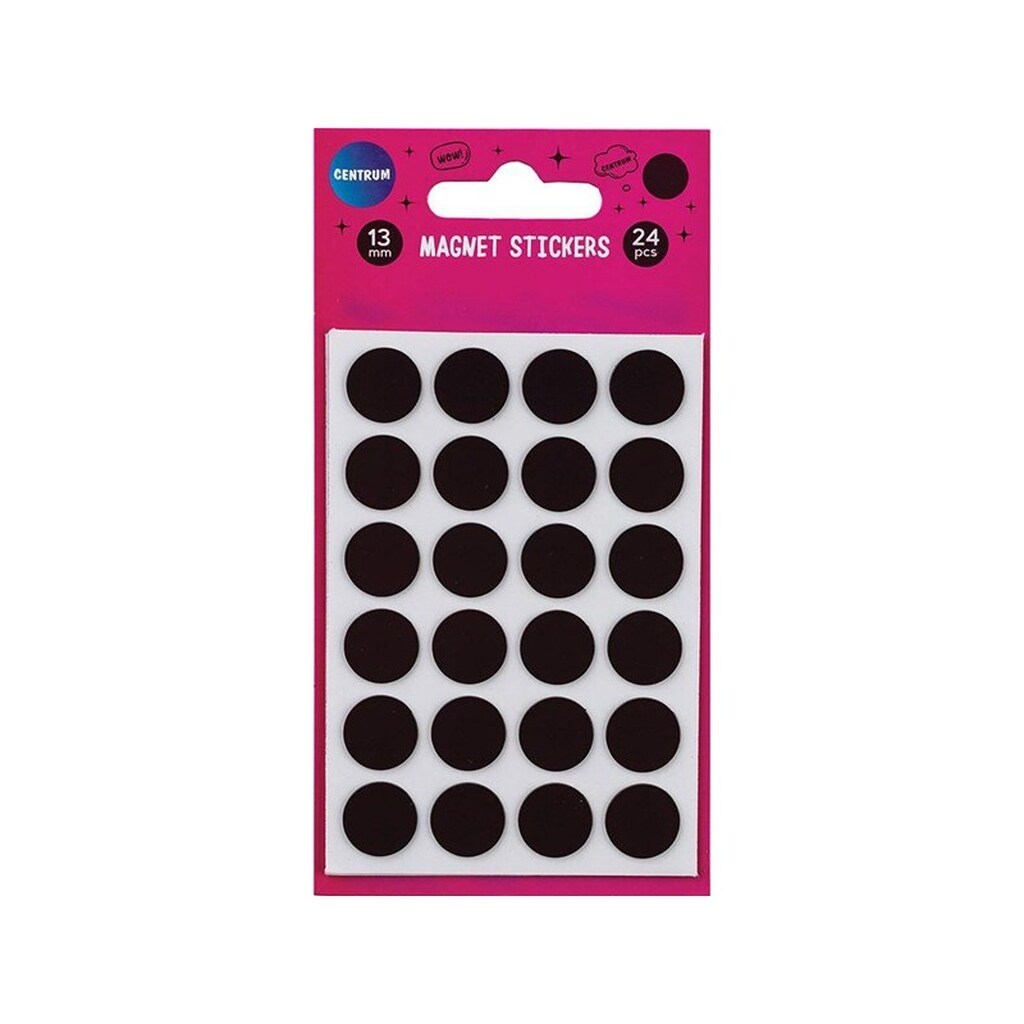 Hobby Mate Magneter, selvklæbende ø13mm. 48 stk.
