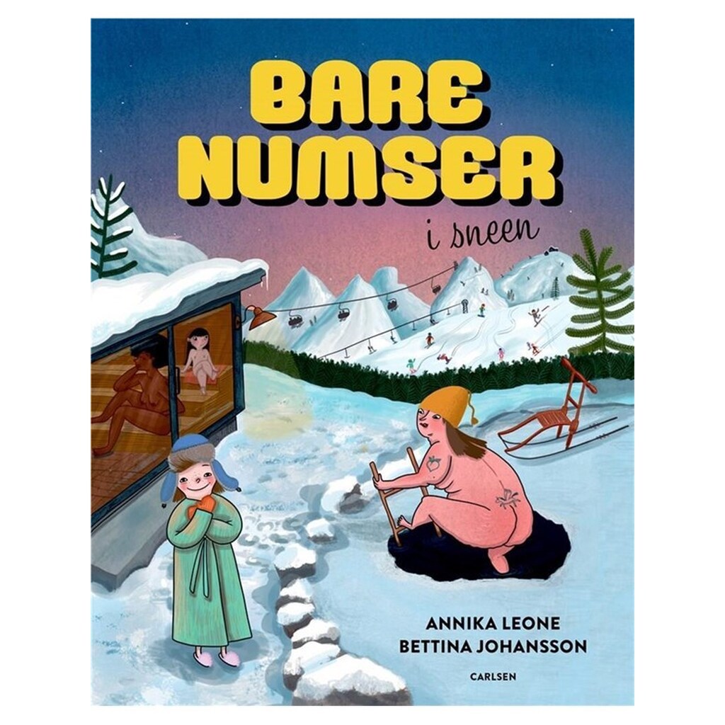 Bare numser i sneen - Børnebog - Hardcover