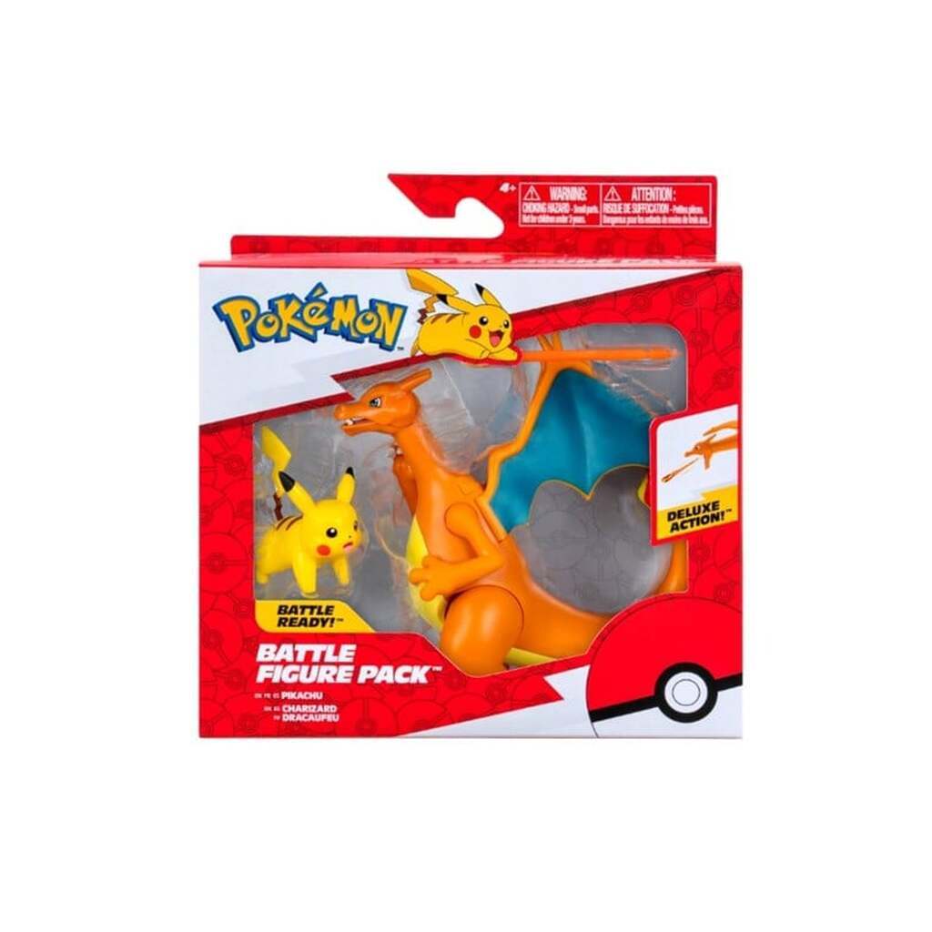Pokemon Battle Figure Charizard and Pikachu