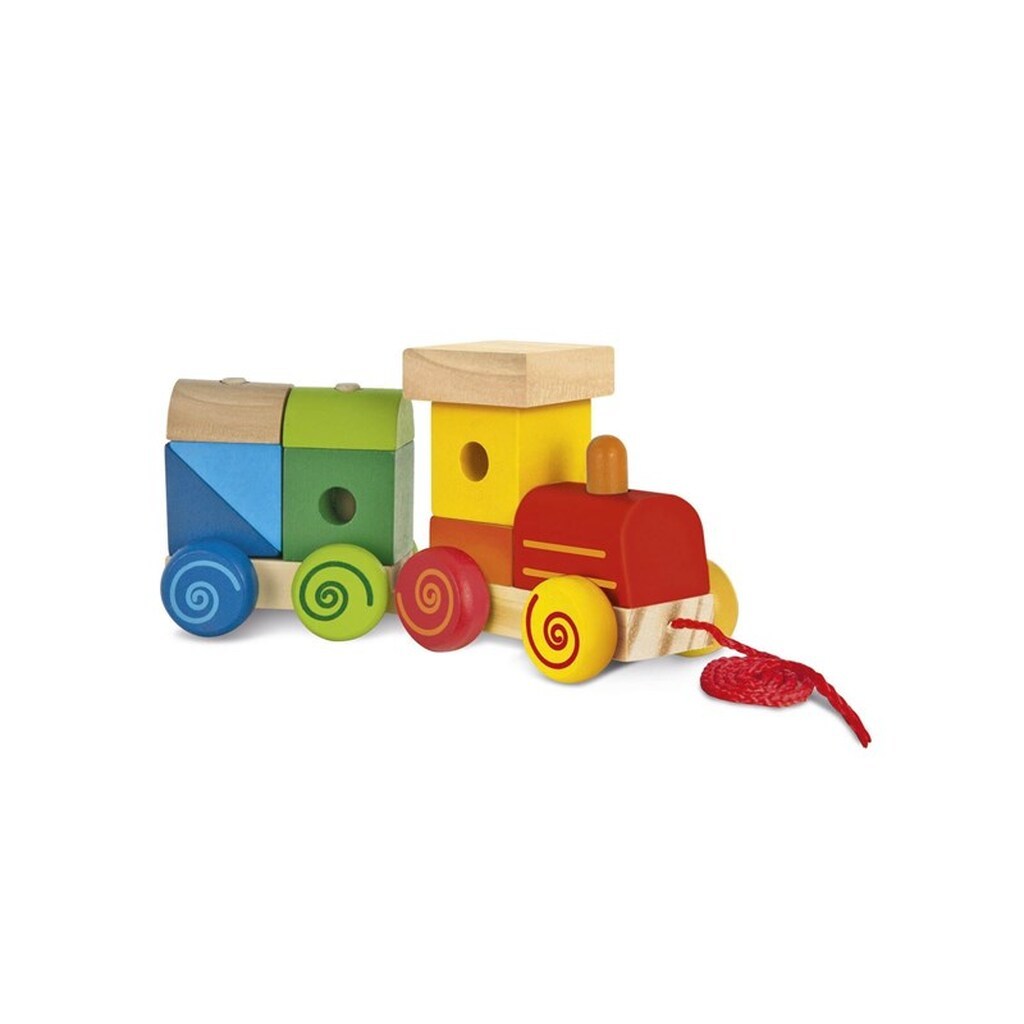 Eichhorn Wooden Train 11 pieces.
