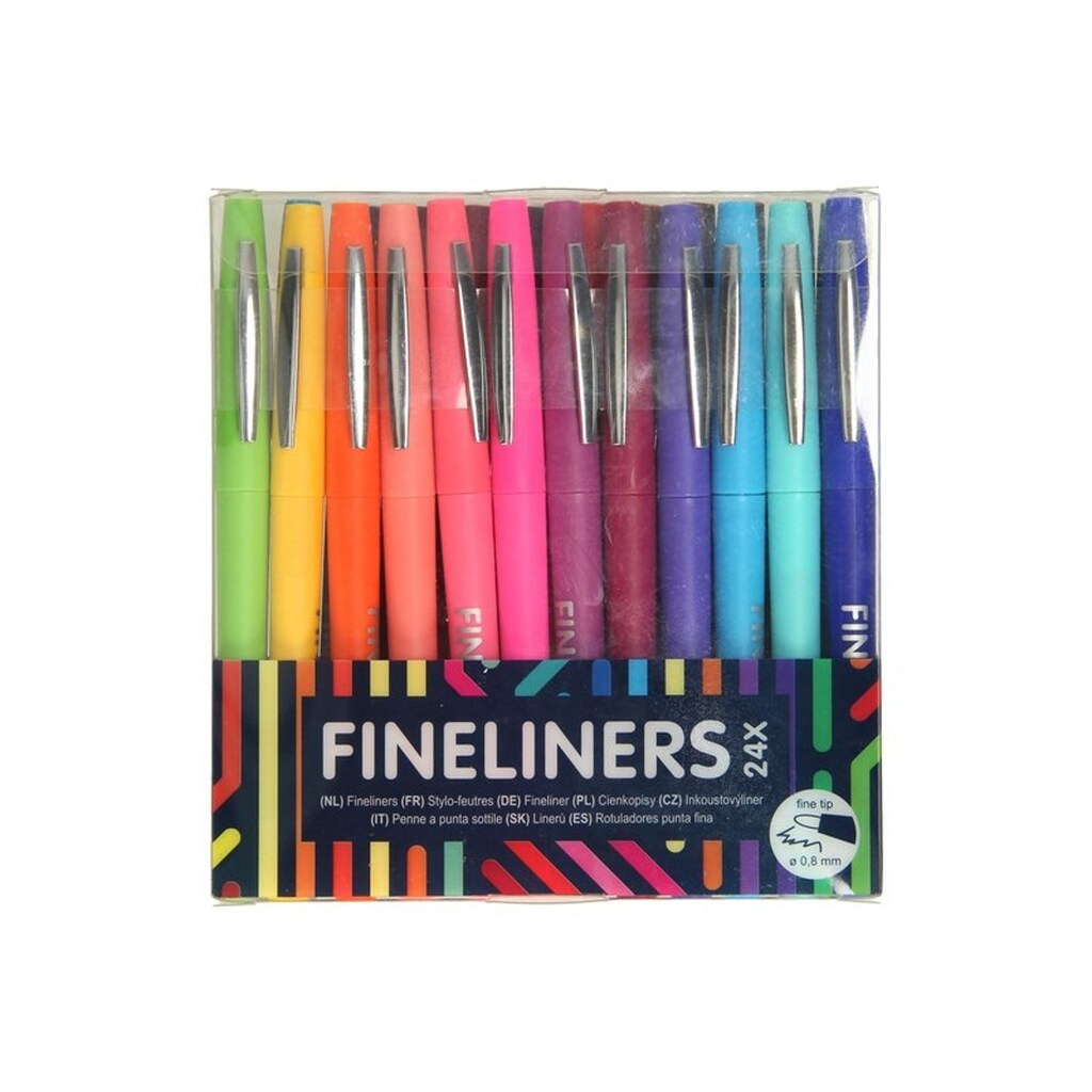 Wins Holland Fineliners Color 24 pcs.