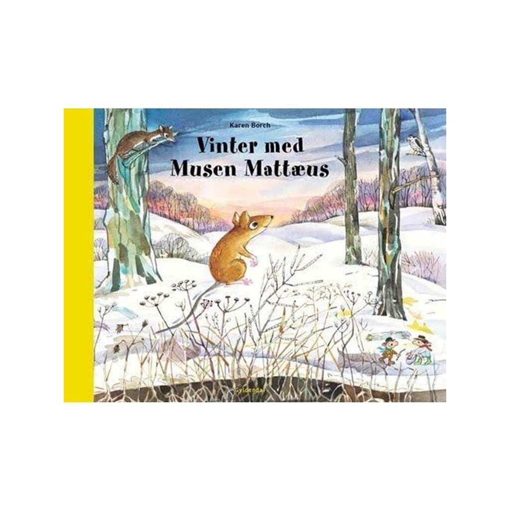 Vinter med musen Mattæus - Børnebog - Hardcover