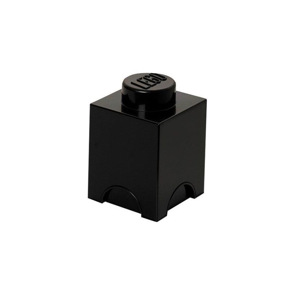 LEGO STORAGE BRIK 1 - BLACK