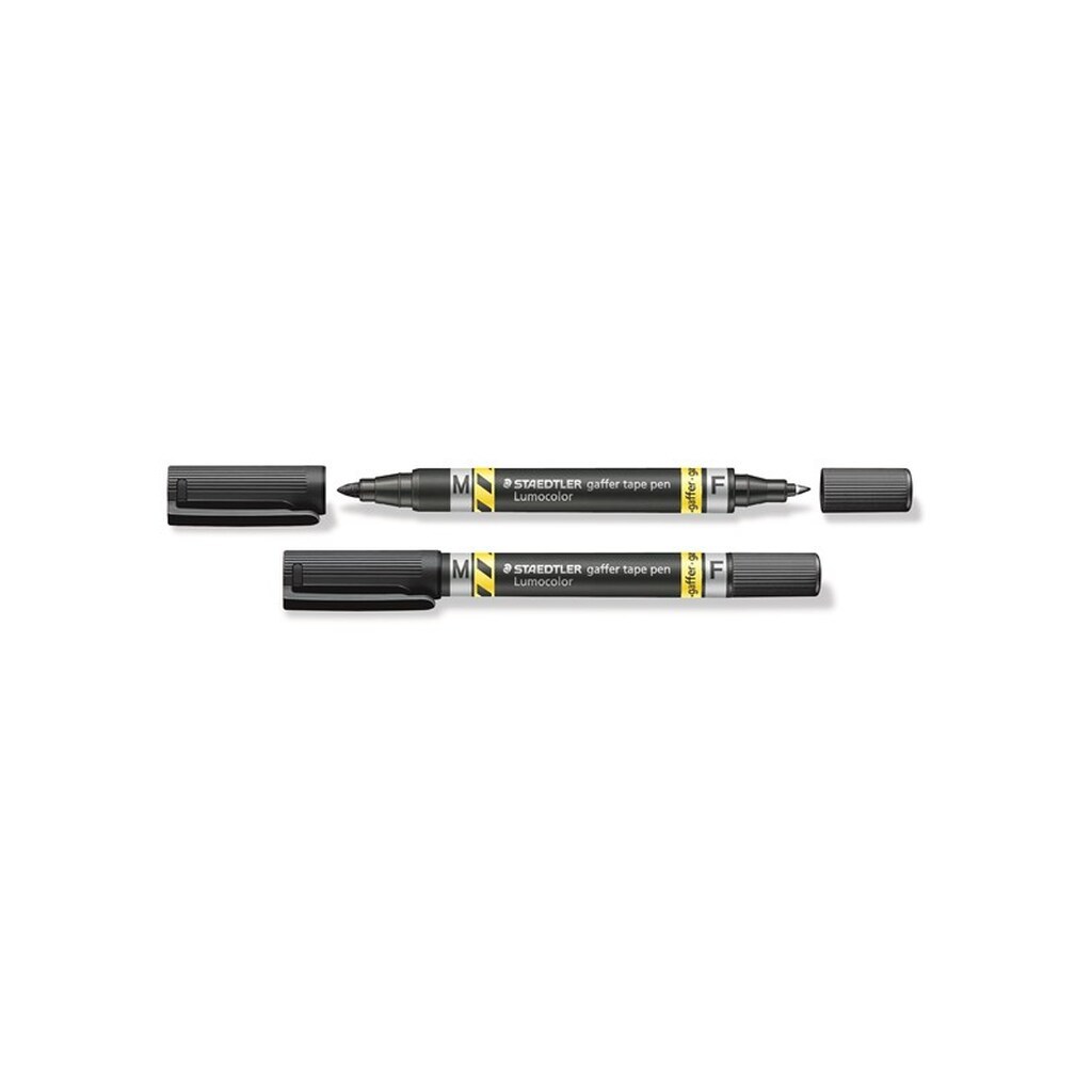 Staedtler Lumocolor Duo Marker Perm F M Sort