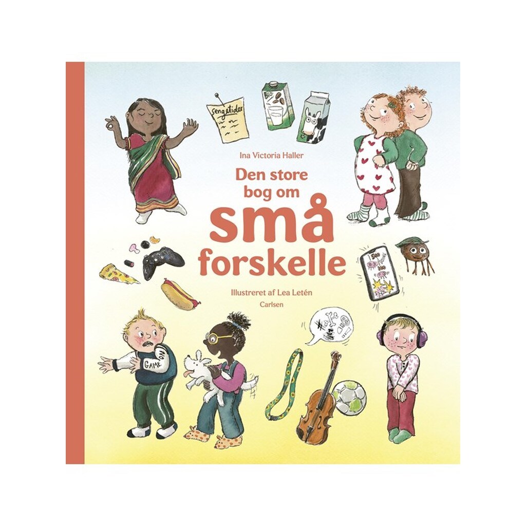 Den store bog om små forskelle - Børnebog - Hardcover