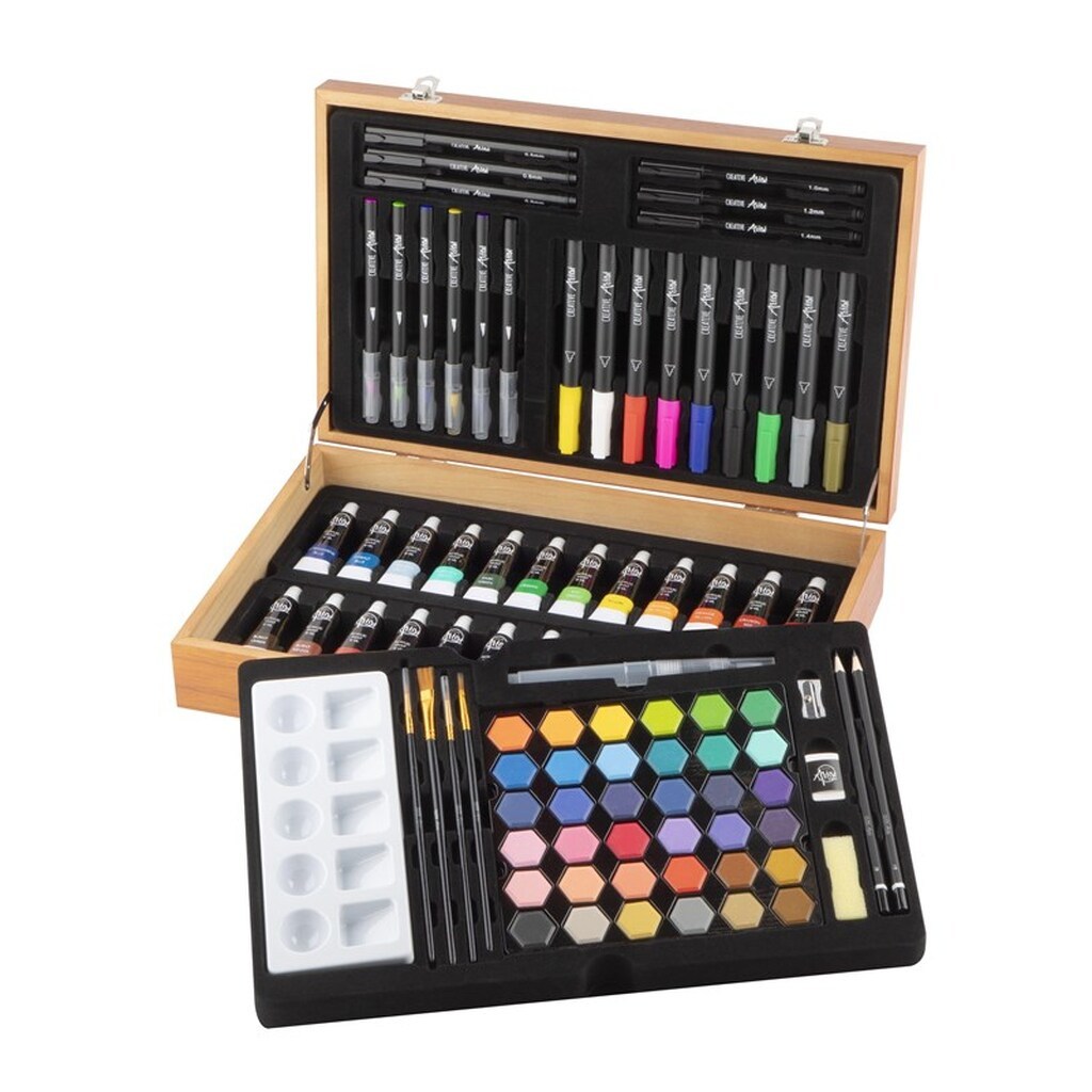 Craft Sensations Mixed media art set 92 pcs