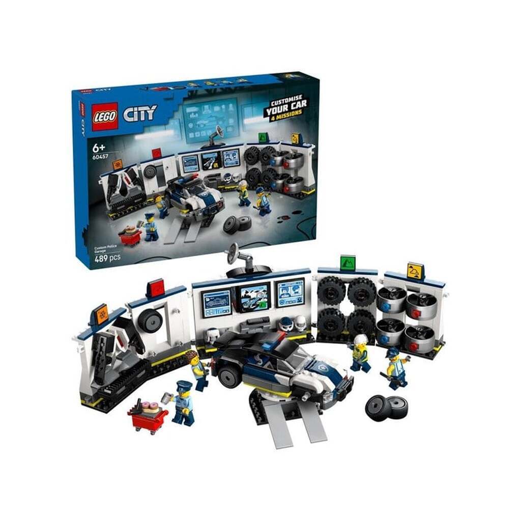 LEGO City 60457 Specialværksted for politibiler