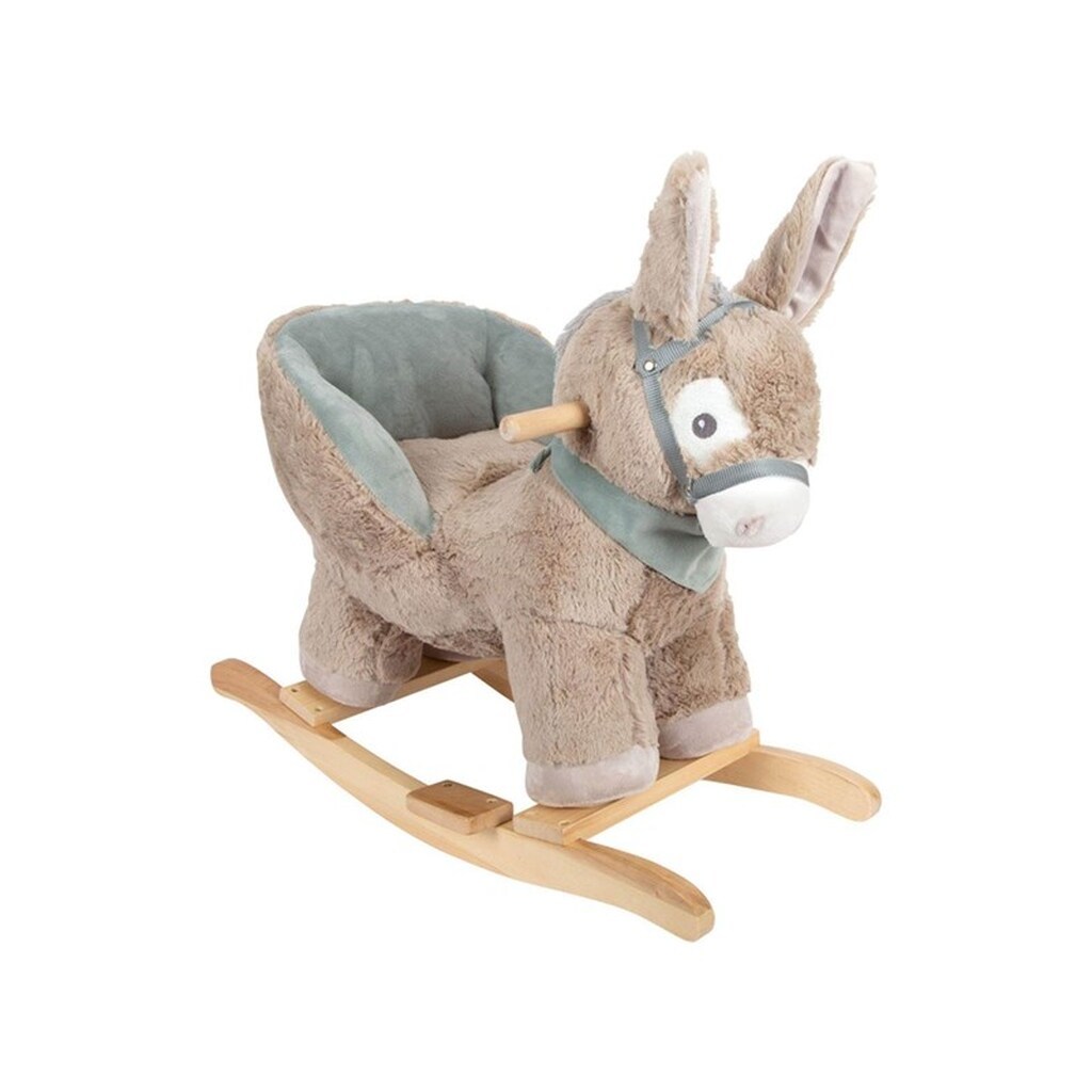 Small Foot - Wooden Bump Donkey with Chair