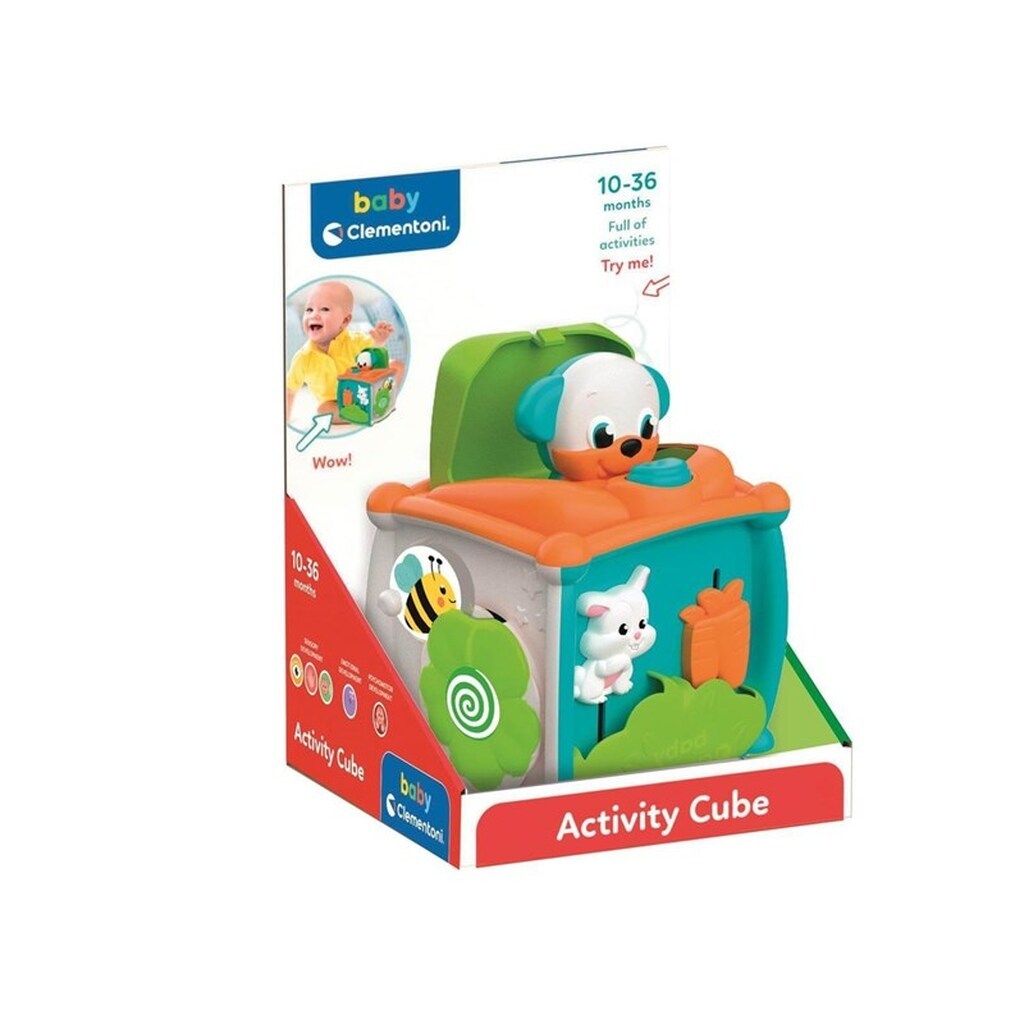 Clementoni Peek-a-boo Cube (100% Recycled)