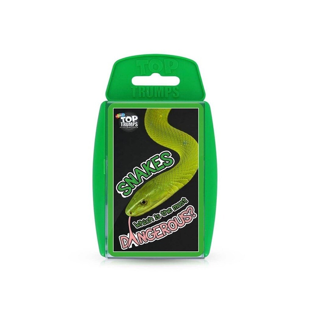 Winning Moves Snakes Top Trumps Card Game (English)