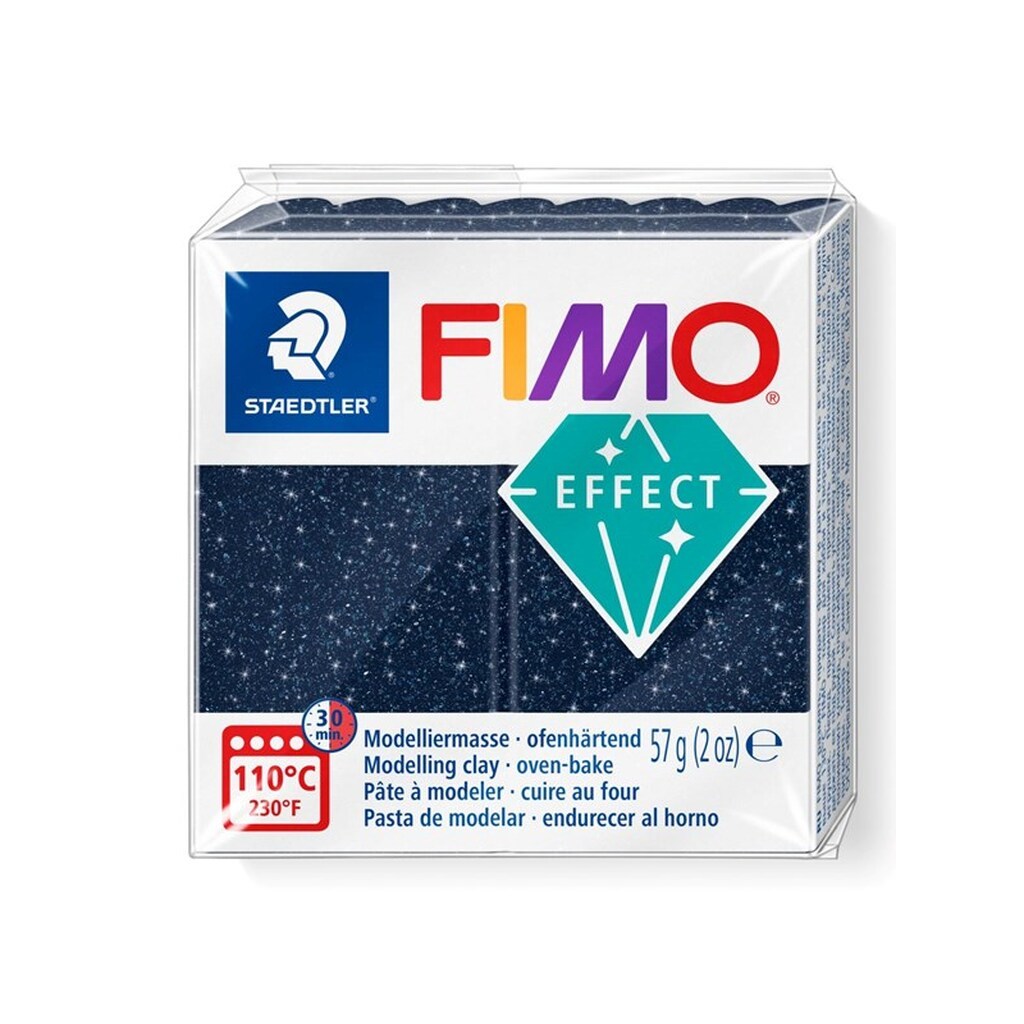 Staedtler FIMO modeller 57g. Galaxe Blå