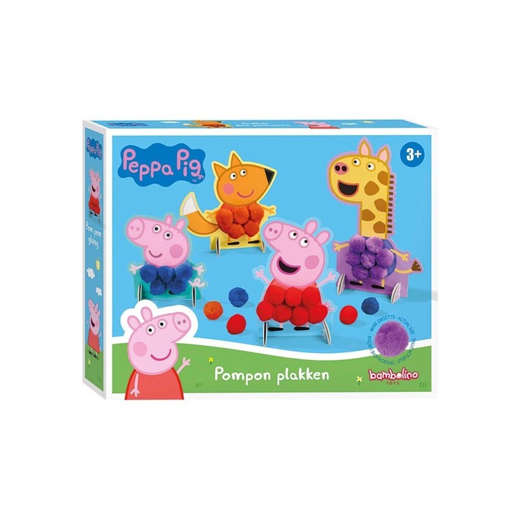 Bambolino Toys - Peppa Pig Pompom Paste