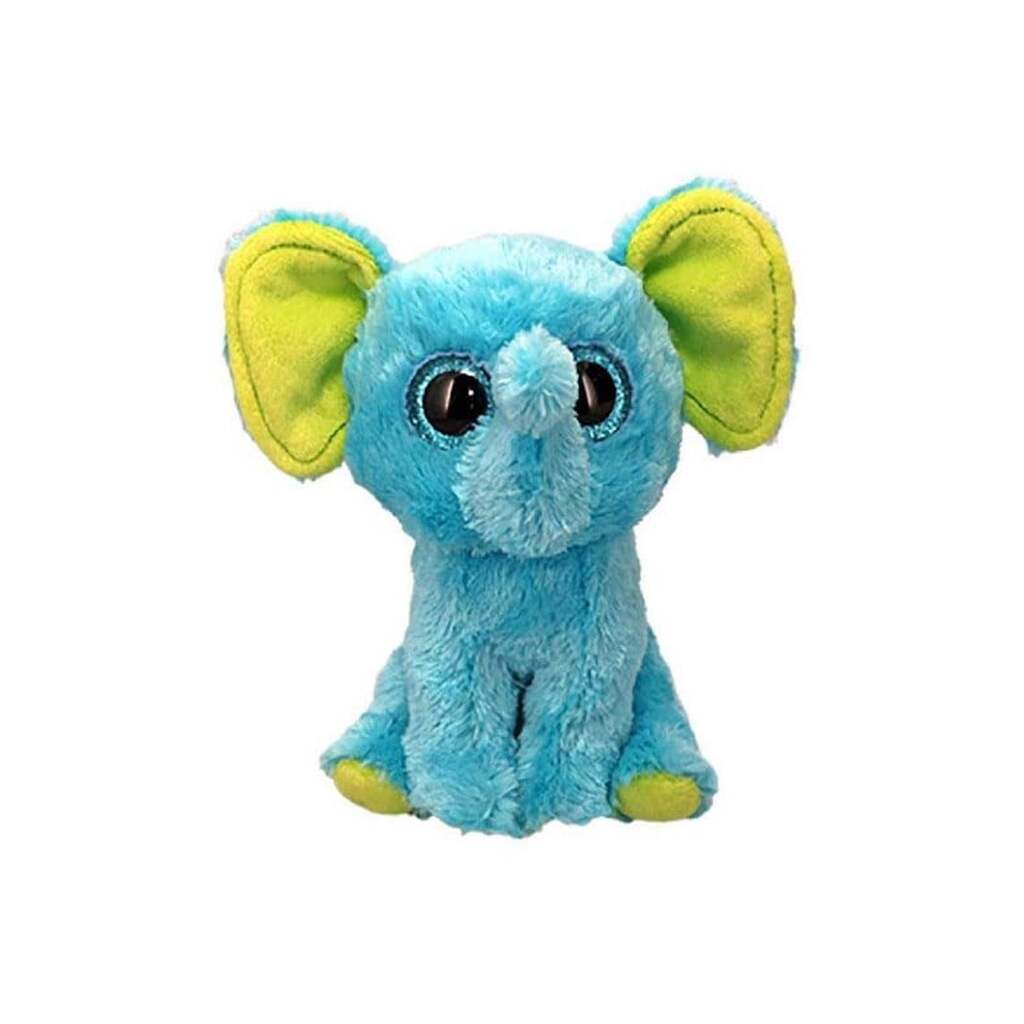 Ty Beanie Boo Trunkles Blue Elephant 15cm