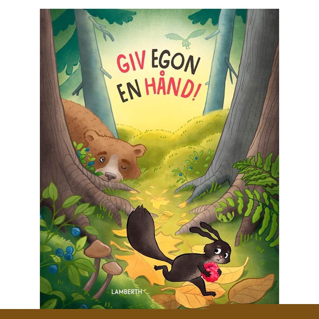 Giv Egon en hånd! - Børnebog - Hardcover