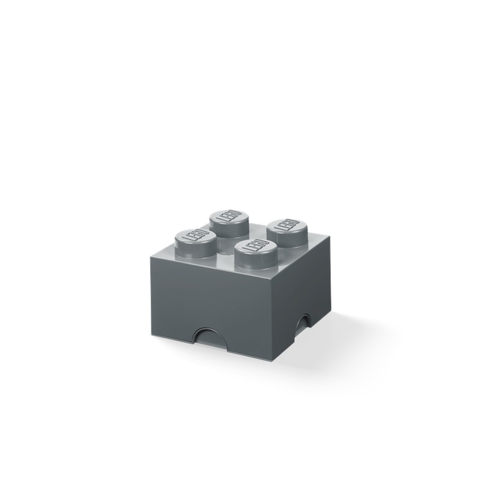 LEGO opbevaringskasse 4, dark grey