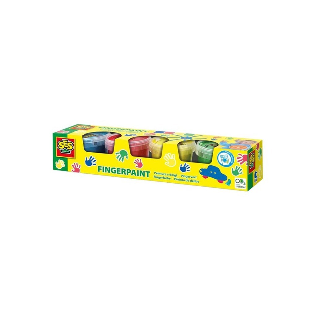 Finger Paint Primary Colors 4x110ml