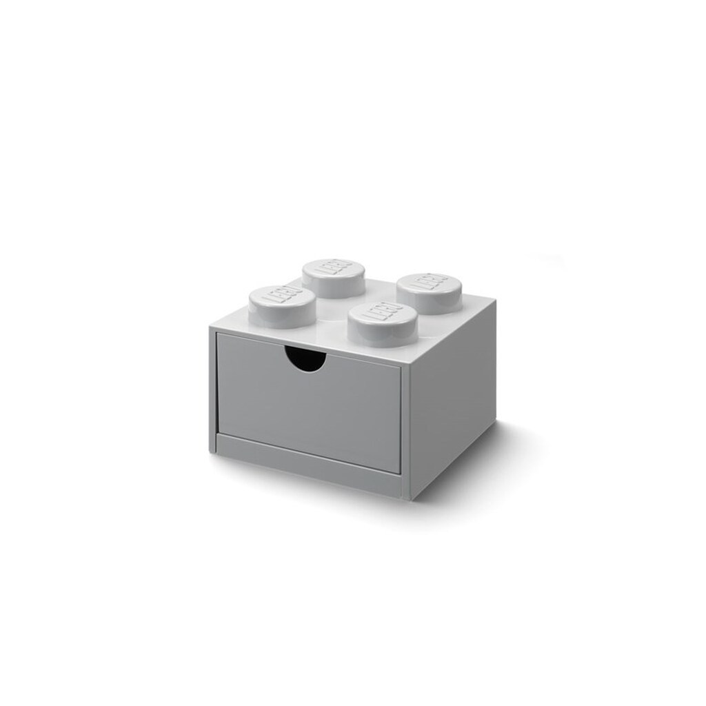 LEGO DESK DRAWER 4 - GREY