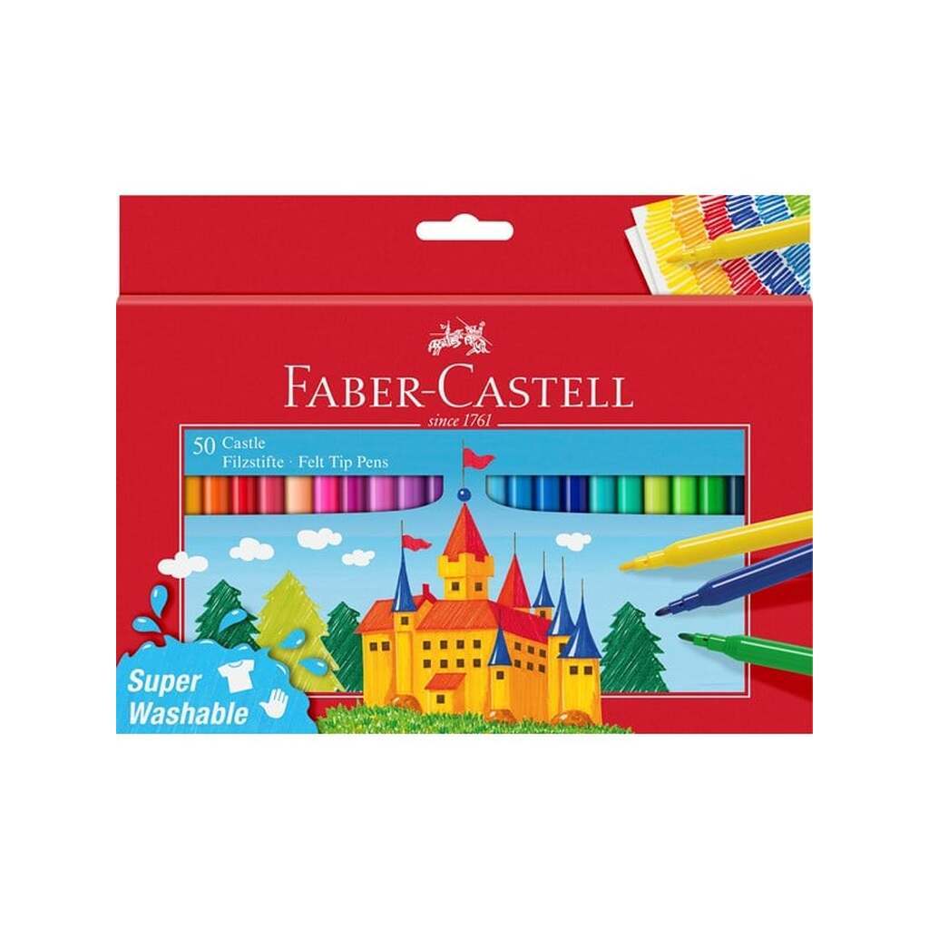 Faber-Castell Tusser børn 50 stk