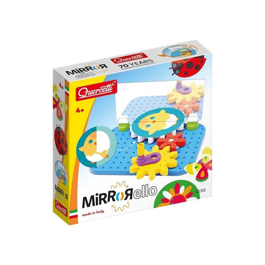 Quercetti Mirrorello - Building set with gears
