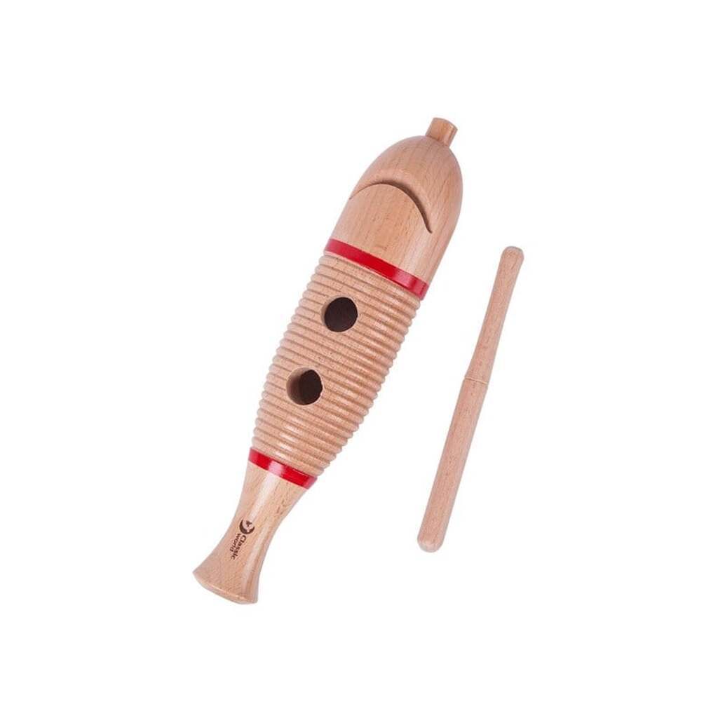 Classic World Maxi Guiro with Stick