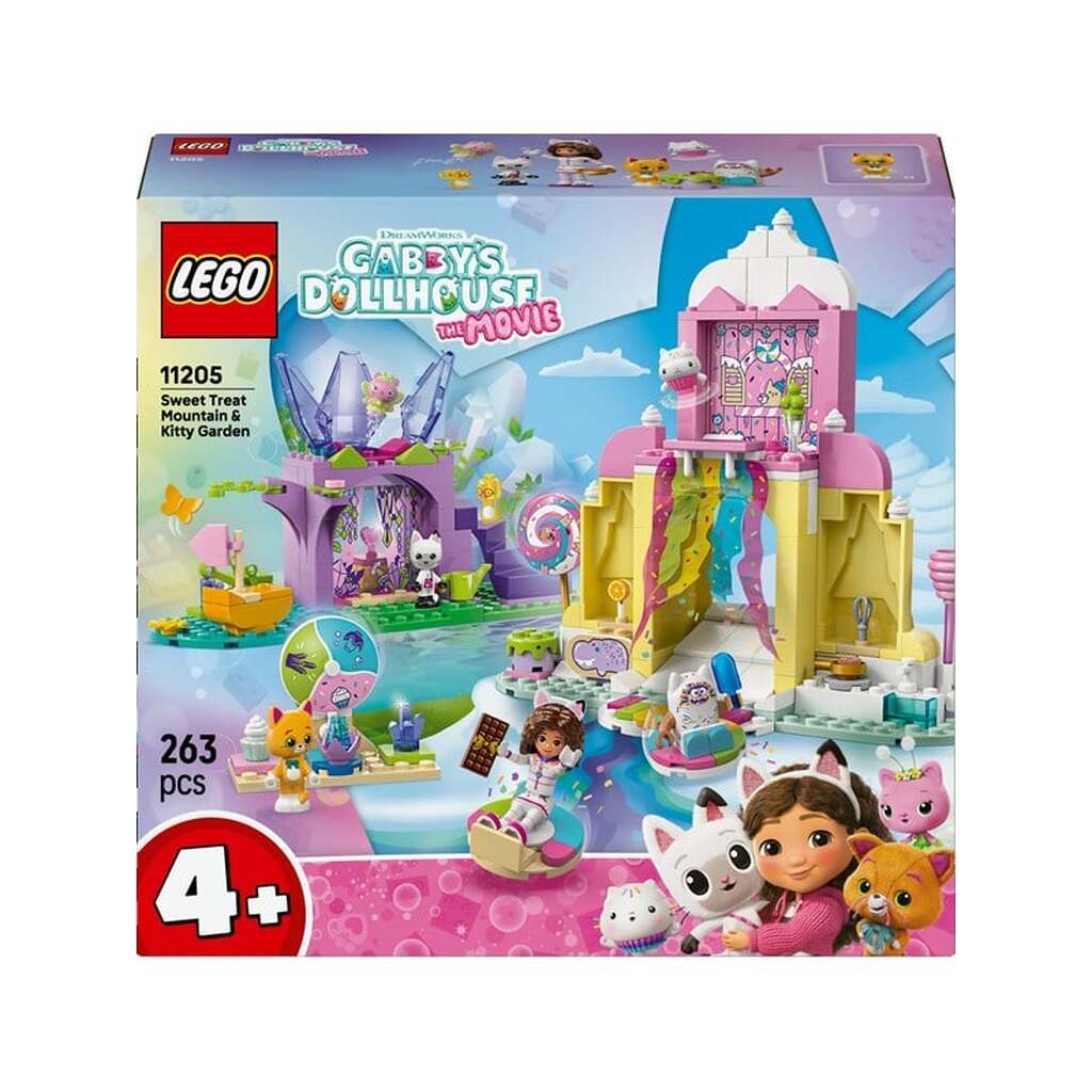 LEGO Gabby's Dollhouse 11205 Gane-guf-bjerget og Kattehaven