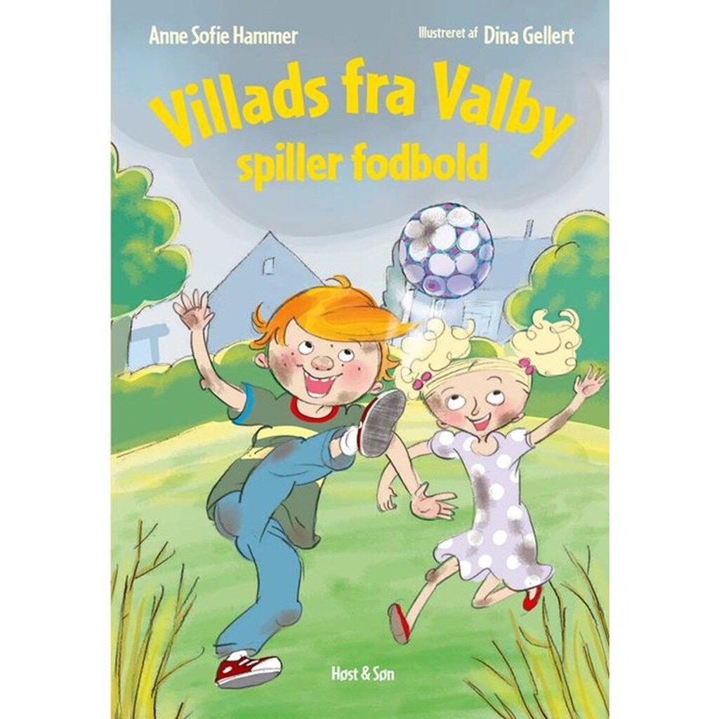 Villads fra Valby spiller fodbold - Børnebog - Hardcover