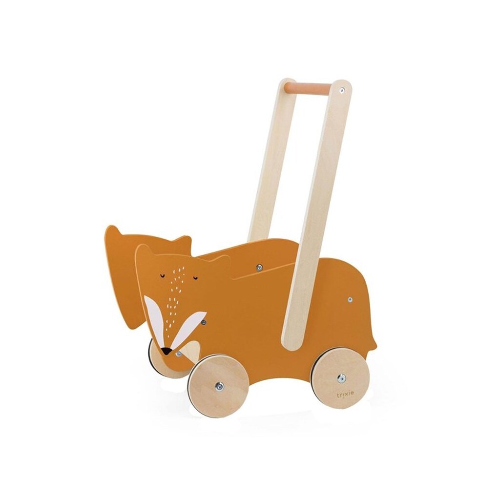 Trixie Baby Wooden Carriage - Mr. Fox
