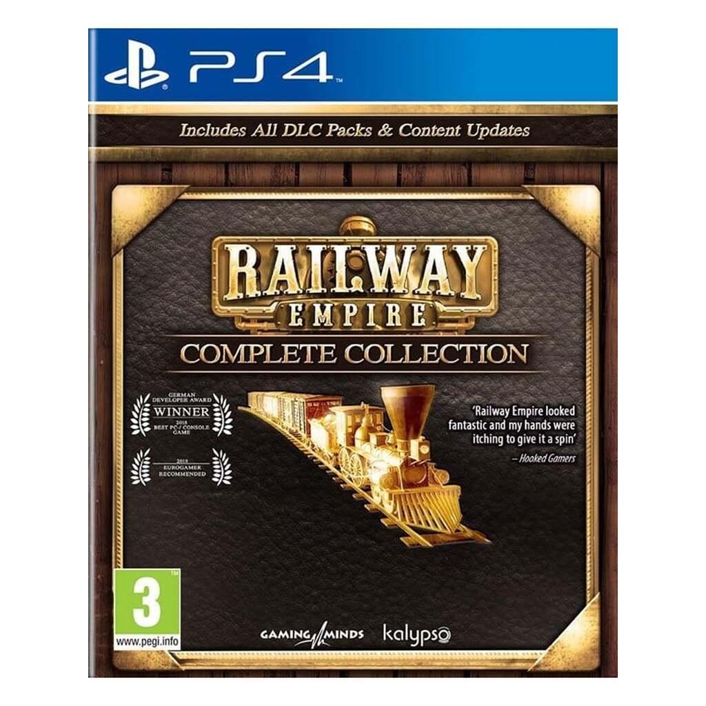 Railway Empire - Complete Collection - Sony PlayStation 4 - Simulator
