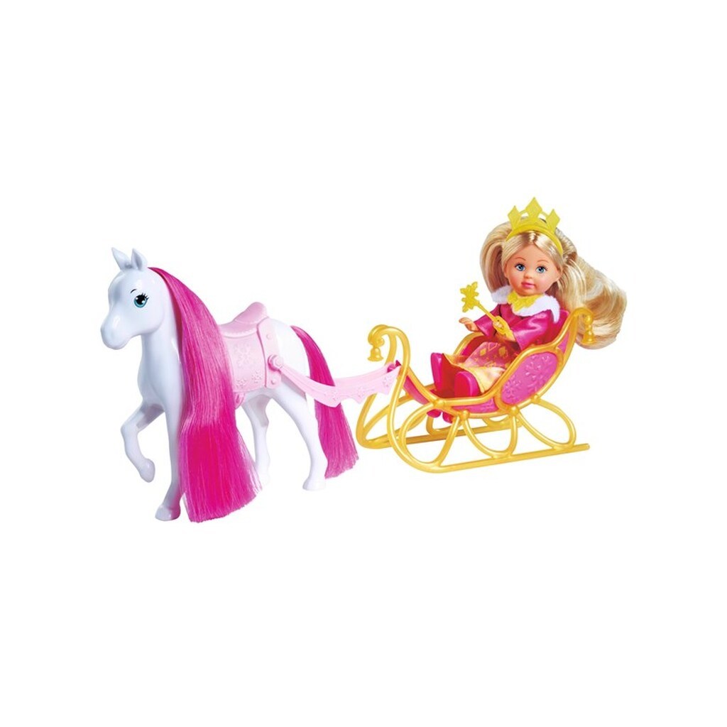 Simba Evi LOVE Prinsesse med Vinterslæde