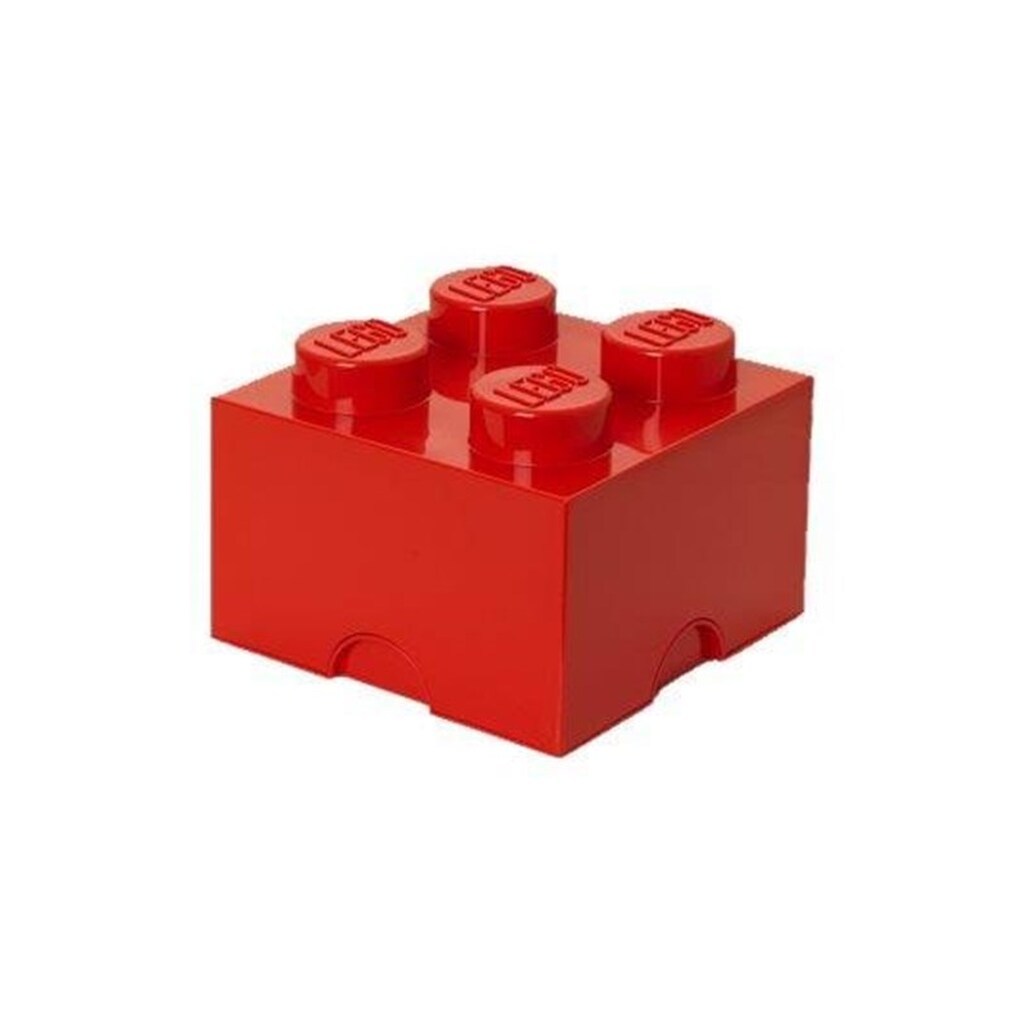 LEGO STORAGE BRICK 4 - RED