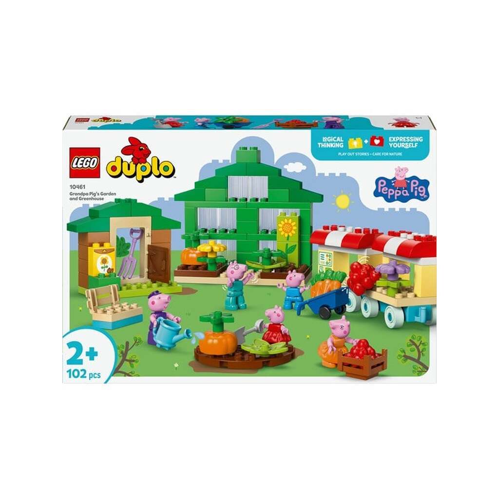 LEGO DUPLO 10461 Bedstefar Gris' have og drivhus