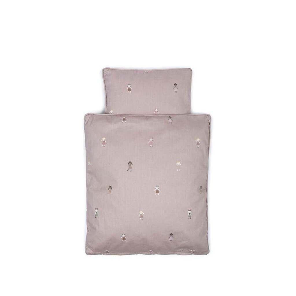 Smallstuff Doll Bedding with Pattern of Dolls