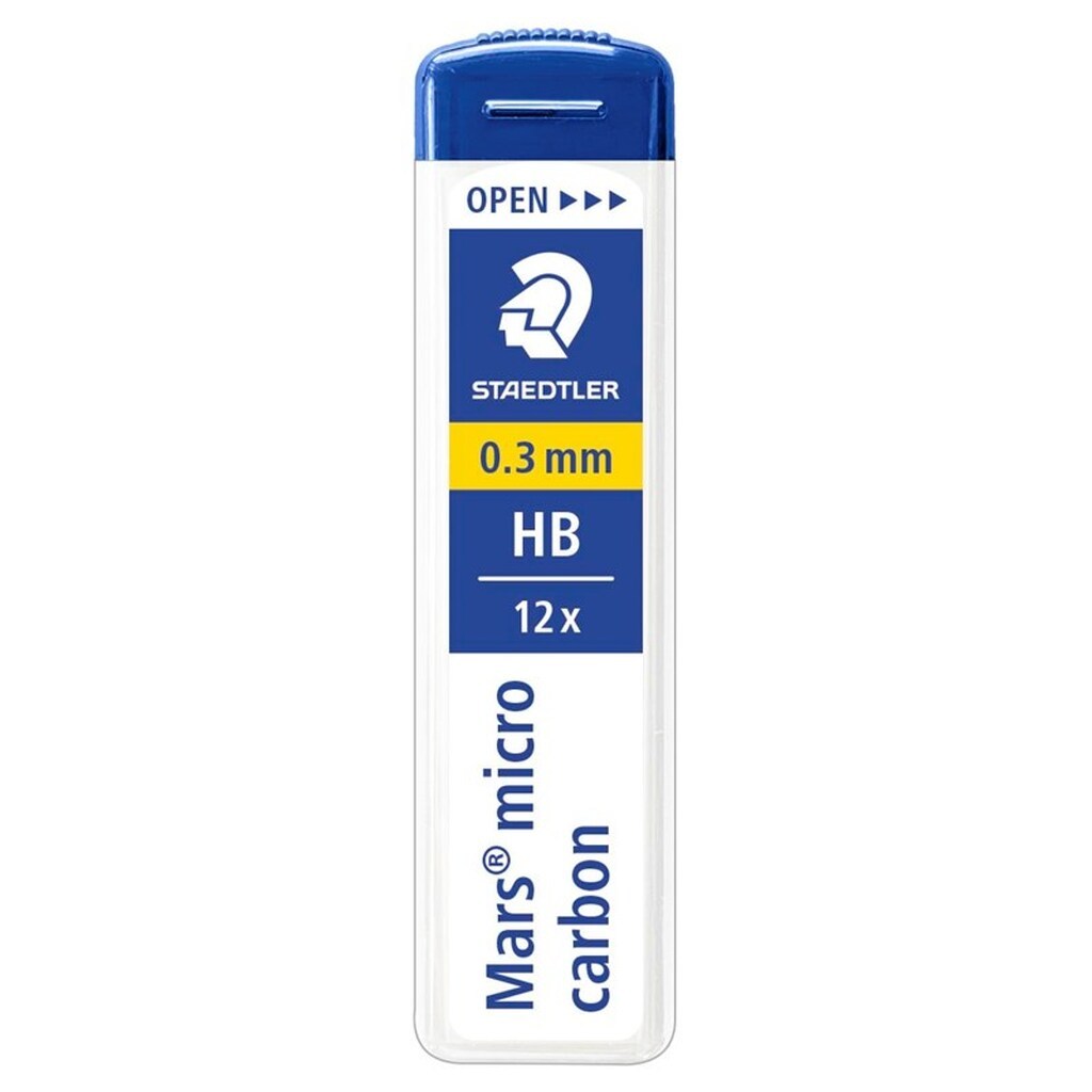 Staedtler MARS MICRO MINE 0,3mm HB, 12 ETUIER Á 12 MINER