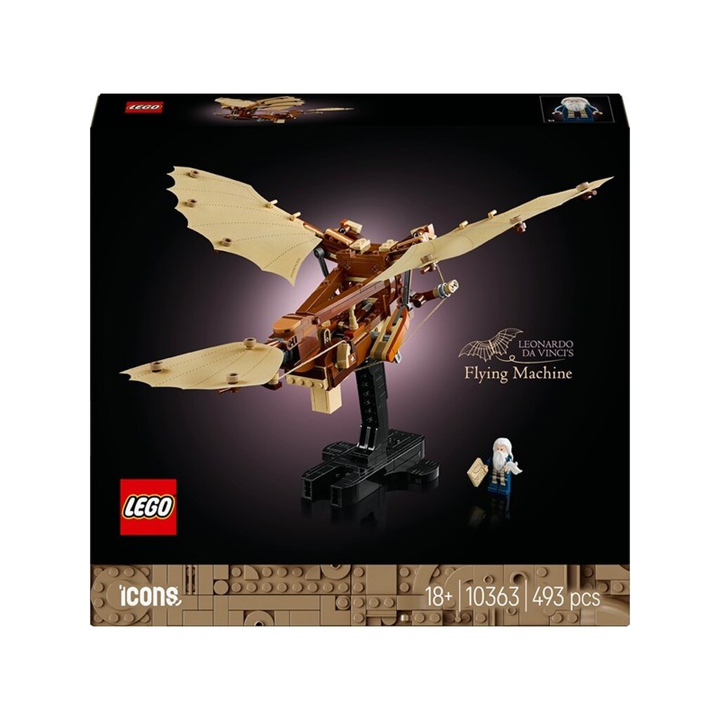 LEGO Icons 10363 Leonardo da Vincis flyvemaskine