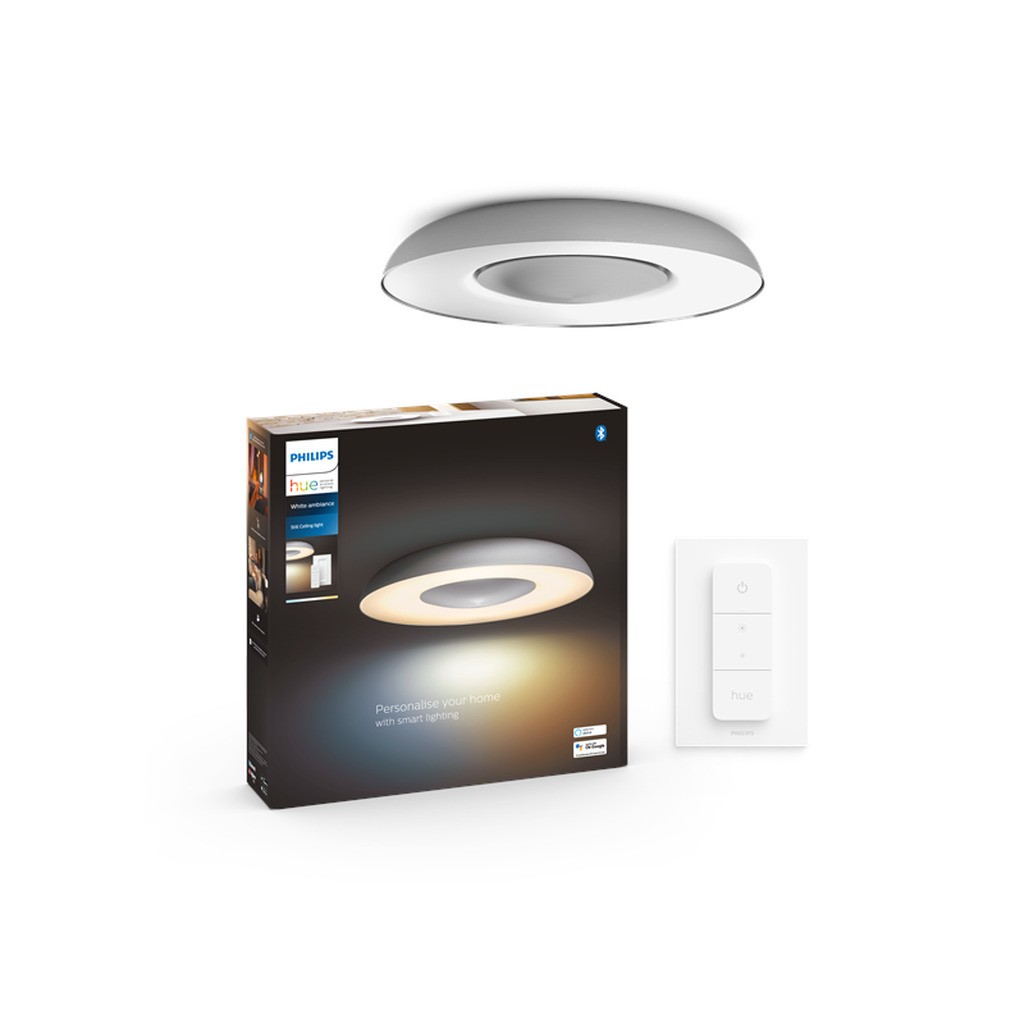 Philips Hue Still Plafond Loftlampe - Aluminium