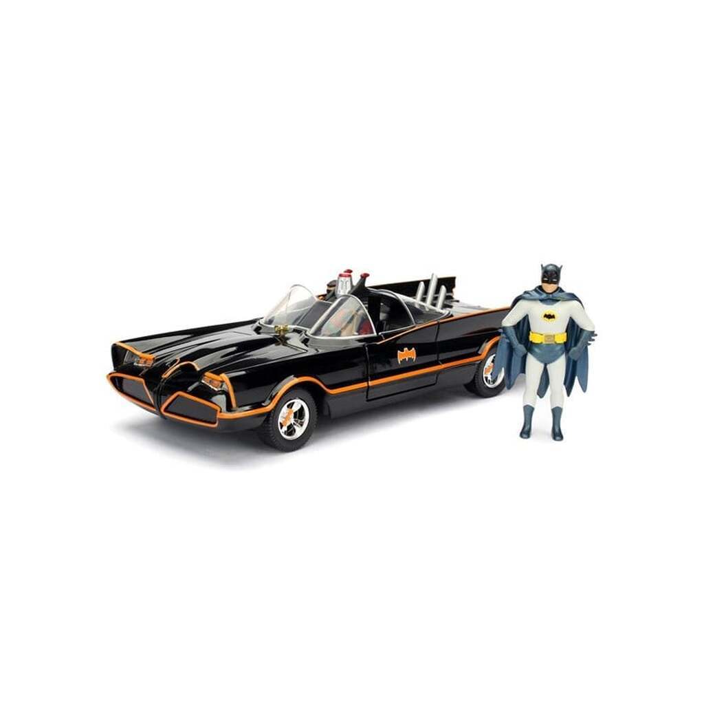 Simba Batman 1966 Classic Batmobile 1:24 Die-Cast