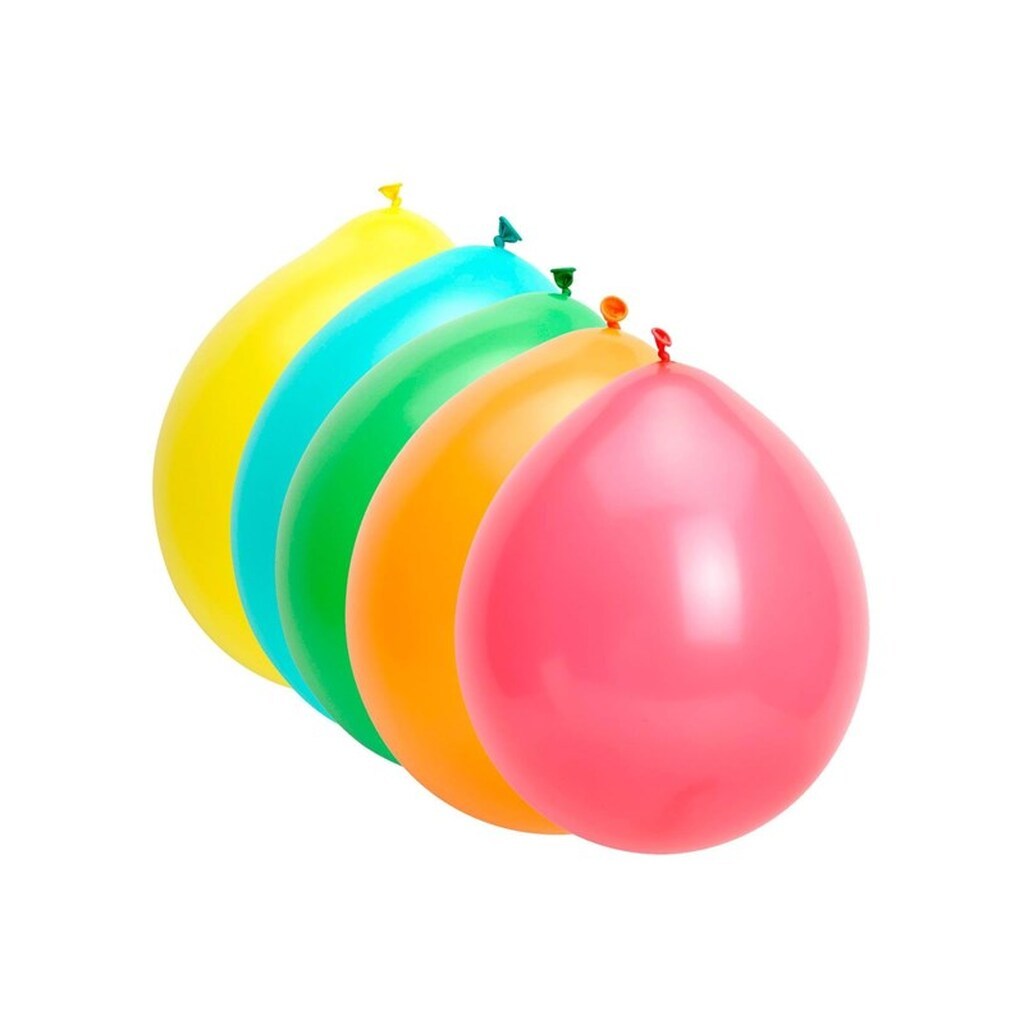 Folat BV Colored Balloons 10pcs.