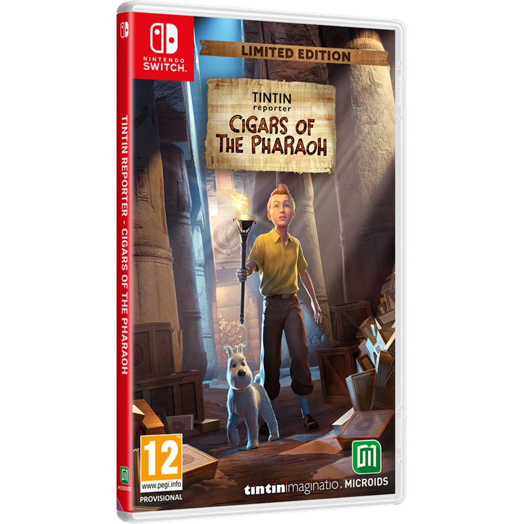 Tintin Reporter: Cigars of the Pharaoh (Limited Edition) - Nintendo Switch - Action