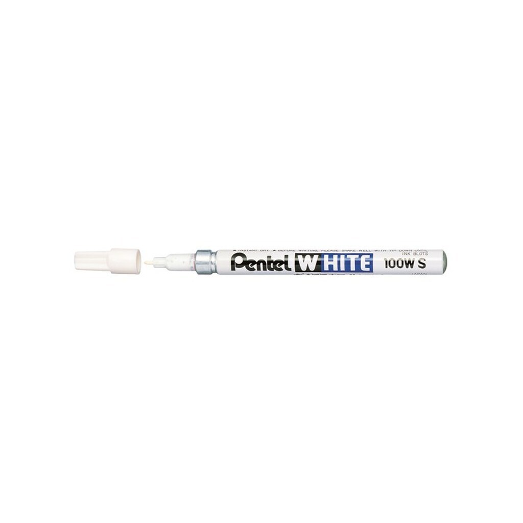 Pentel X100W-S White marker 2.0mm Round