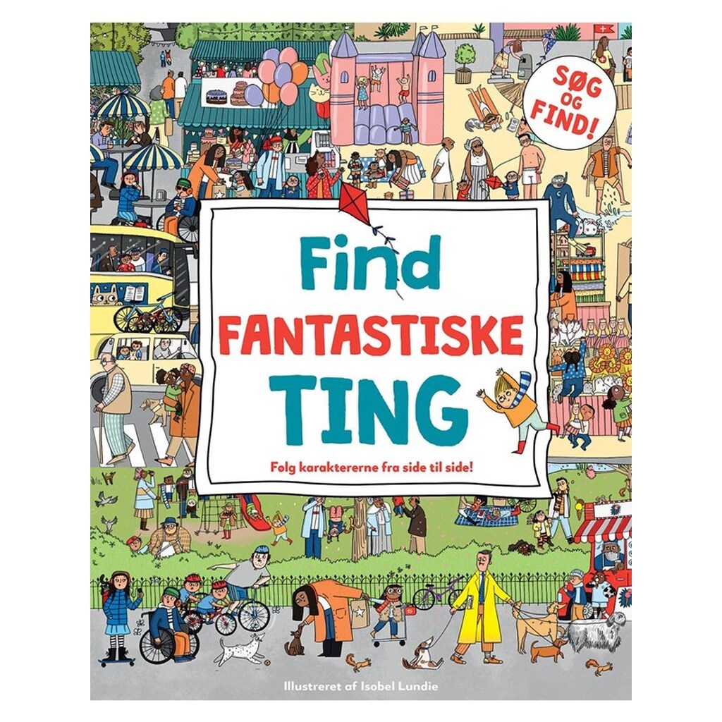 Find fantastiske ting - Børnebog - Papbog