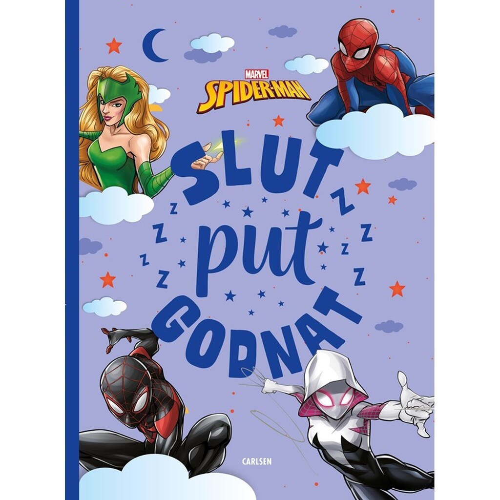 Slut put godnat - Spider-Man - Børnebog - Hardcover