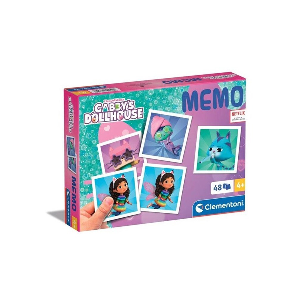 Clementoni Gabby&apos;s Dollhouse Memory Game