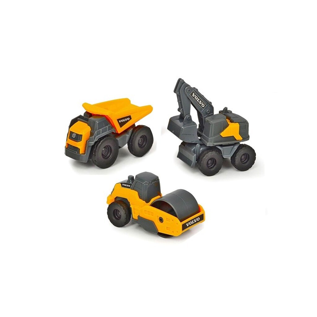 Dickie Volvo Micro Work Vehicles 3pcs.