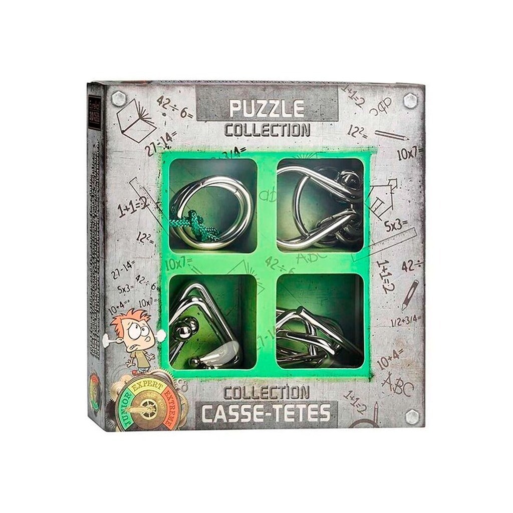 Eureka Metal Brain Puzzles Junior 4 pcs.
