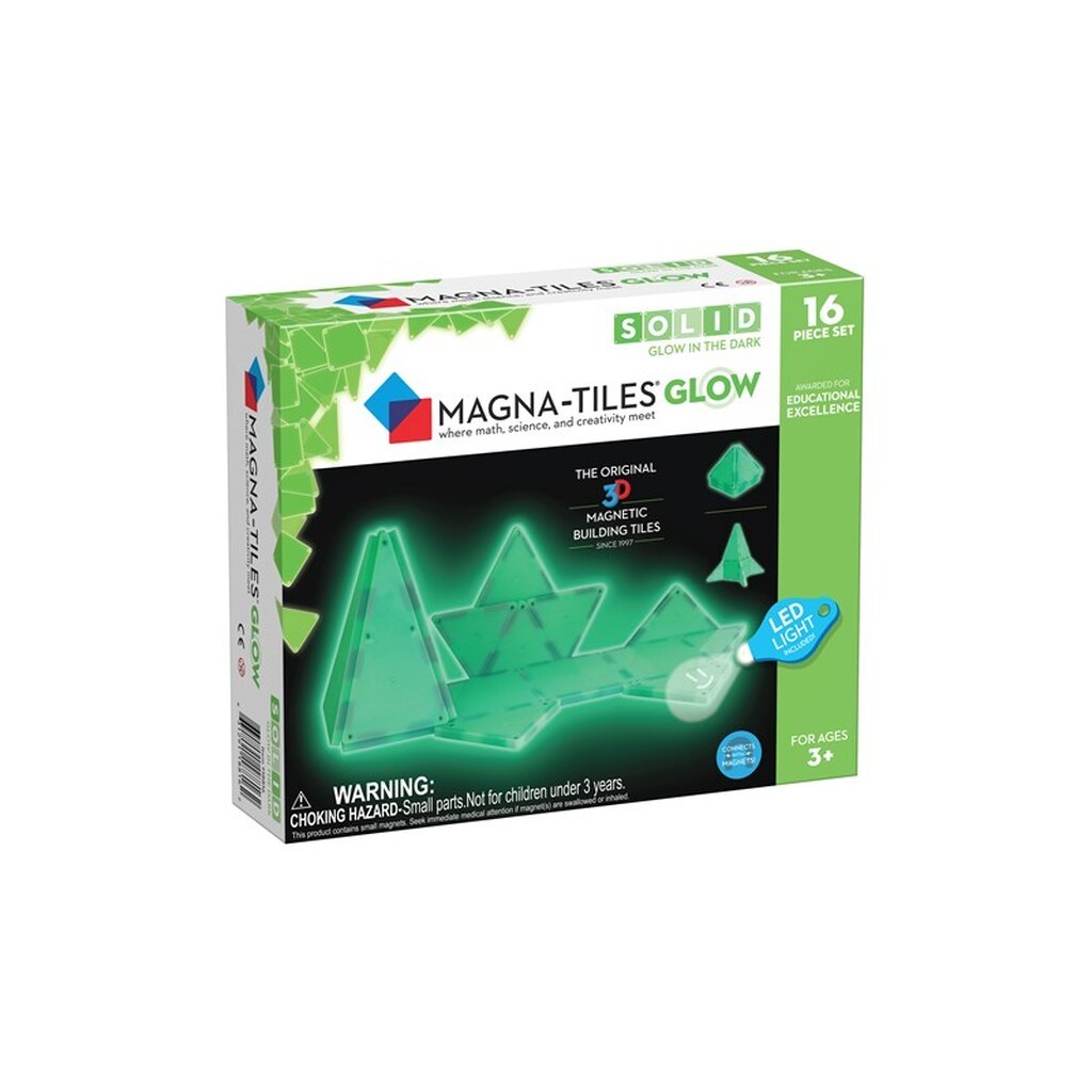 Magna-Tiles Glow 16 stk udvidelsessæt