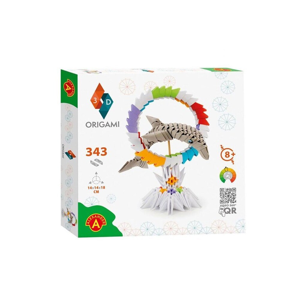 Alexander Toys ORIGAMI 3D - Dolphin 343 pcs.